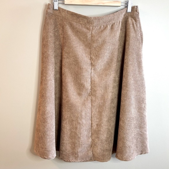 NWOT Corduroy A Line Short Skirt - Picture 5 of 7